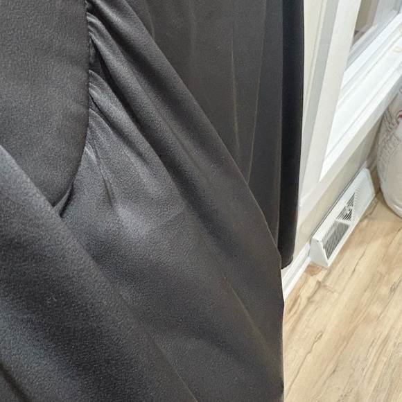 Halogen Black Satin Work Blouse - Picture 2 of 3